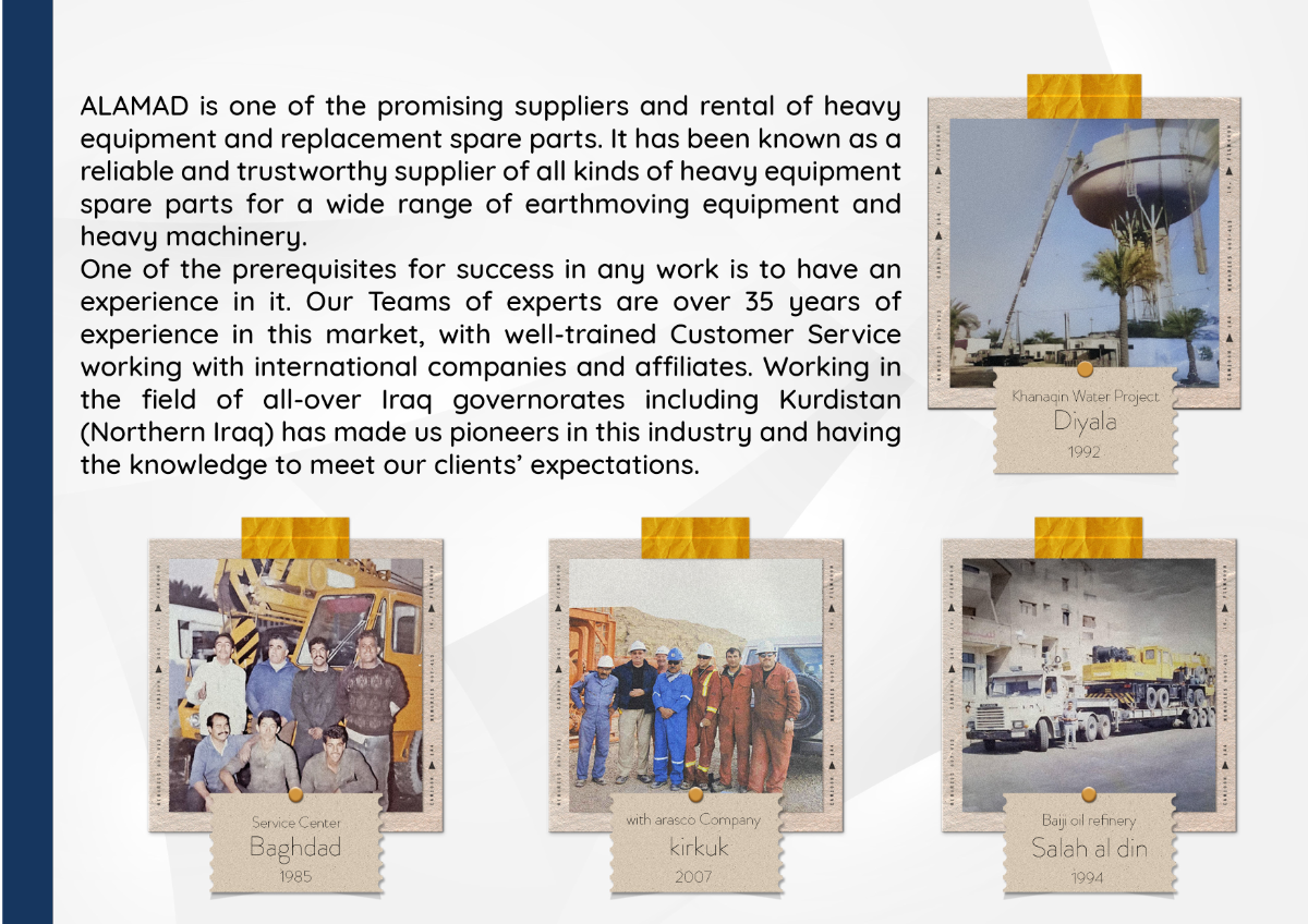 ALAMAD history and project milestones